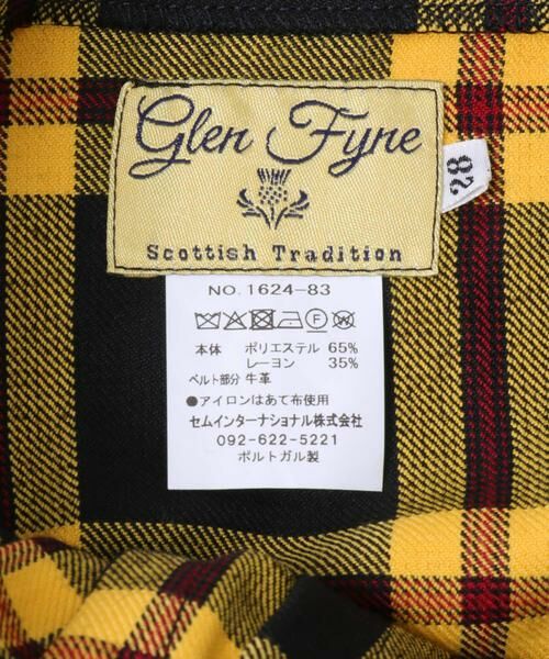 Sonny Label / サニーレーベル スカート | 『別注』GLEN FYNE×Sonny Label　チェックキルトスカート | 詳細18