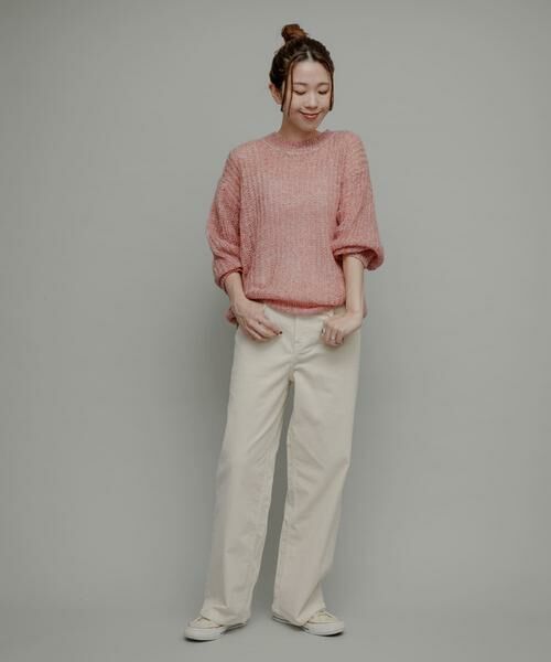 Sonny Label / サニーレーベル その他パンツ | Healthy DENIM　Pink Pepper | 詳細6