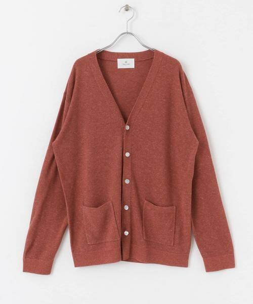 Sonny Label / サニーレーベル カーディガン・ボレロ | 『洗濯可』リネン混Vネックニットカーディガン | 詳細15