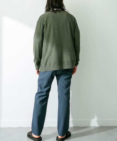 Sonny Label / サニーレーベル カーディガン・ボレロ | 『洗濯可』リネン混Vネックニットカーディガン | 詳細27