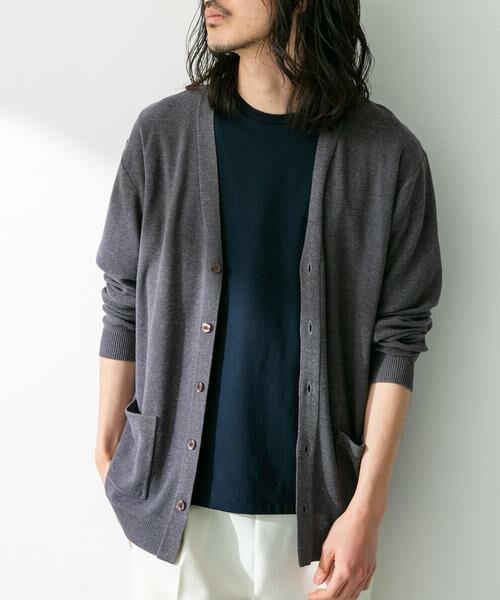 Sonny Label / サニーレーベル カーディガン・ボレロ | 『洗濯可』リネン混Vネックニットカーディガン | 詳細30
