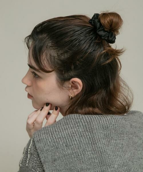 Sonny Label/サニーレーベル チュールミニシュシュ ブラック one