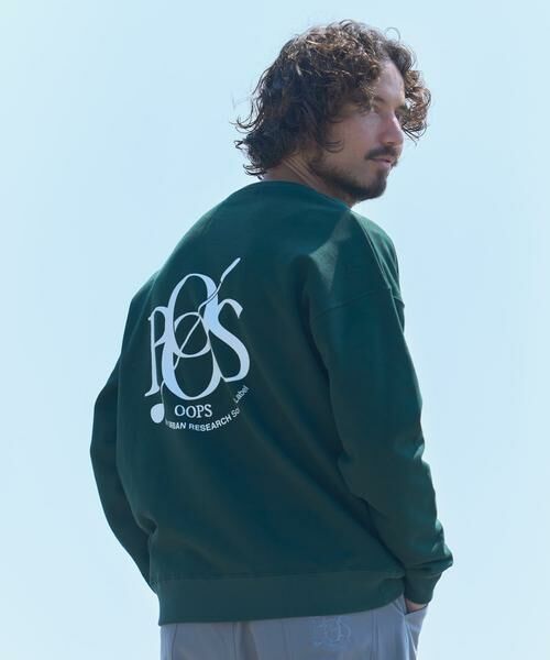 Sonny Label / サニーレーベル スウェット | OOPS　裏起毛バックロゴスウェット | 詳細1