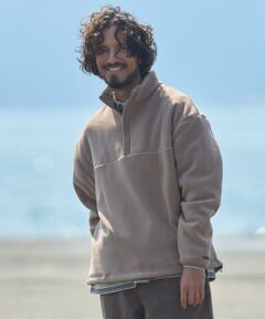 Sonny Label / サニーレーベル その他トップス | OOPS　リサイクルマイクロフリースハーフジップ