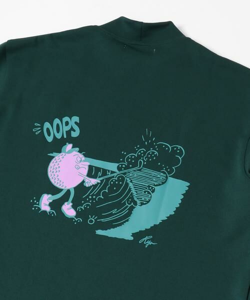 Sonny Label / サニーレーベル Tシャツ | OOPS×RYUAMBE 　モックネックロングTシャツ | 詳細8