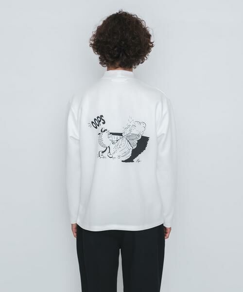 Sonny Label / サニーレーベル Tシャツ | OOPS×RYUAMBE 　モックネックロングTシャツ | 詳細17