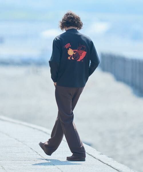 Sonny Label / サニーレーベル Tシャツ | OOPS×RYUAMBE 　モックネックロングTシャツ | 詳細24