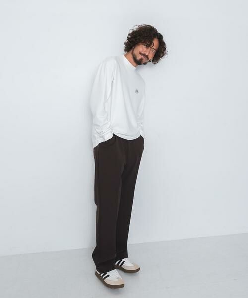 Sonny Label / サニーレーベル Tシャツ | OOPS　機能付きモックネックロングTシャツ | 詳細3