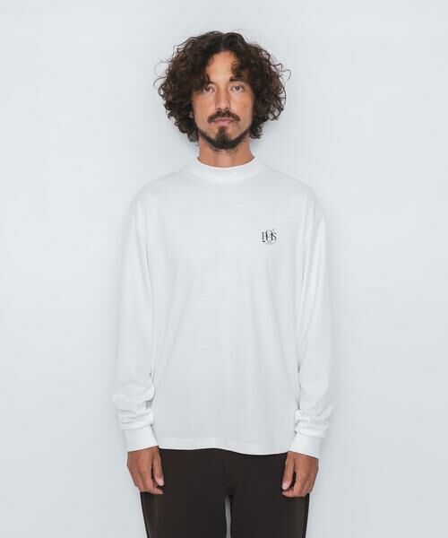 Sonny Label / サニーレーベル Tシャツ | OOPS　機能付きモックネックロングTシャツ | 詳細4