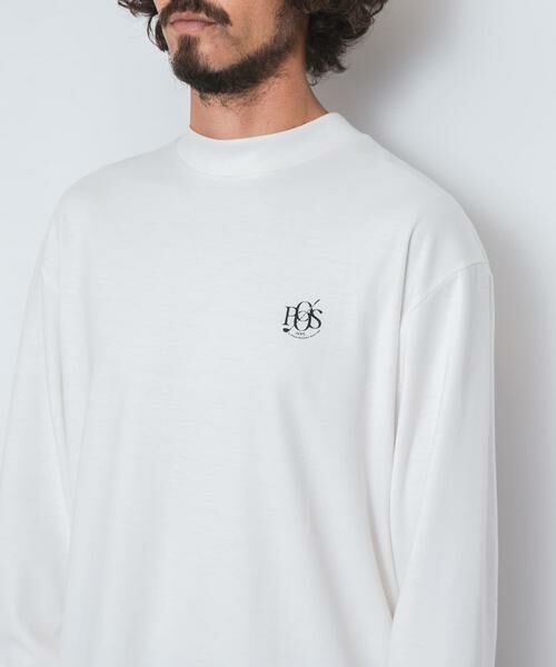 Sonny Label / サニーレーベル Tシャツ | OOPS　機能付きモックネックロングTシャツ | 詳細7