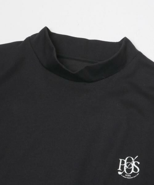 Sonny Label / サニーレーベル Tシャツ | OOPS　機能付きモックネックロングTシャツ | 詳細12