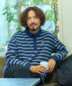 Sonny Label / サニーレーベル Tシャツ | OOPS　レトロボーダーロングTシャツ