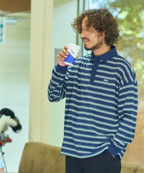 Sonny Label / サニーレーベル Tシャツ | OOPS　レトロボーダーロングTシャツ | 詳細1