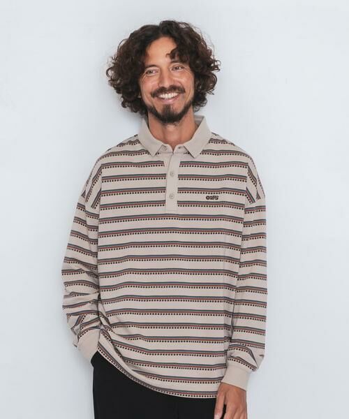 Sonny Label / サニーレーベル Tシャツ | OOPS　レトロボーダーロングTシャツ | 詳細5