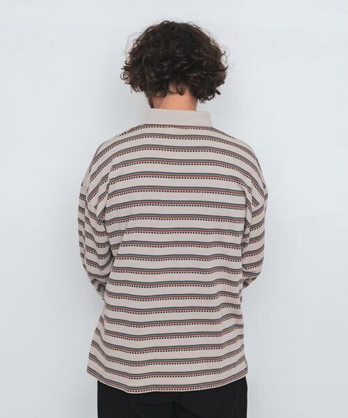 Sonny Label / サニーレーベル Tシャツ | OOPS　レトロボーダーロングTシャツ | 詳細7