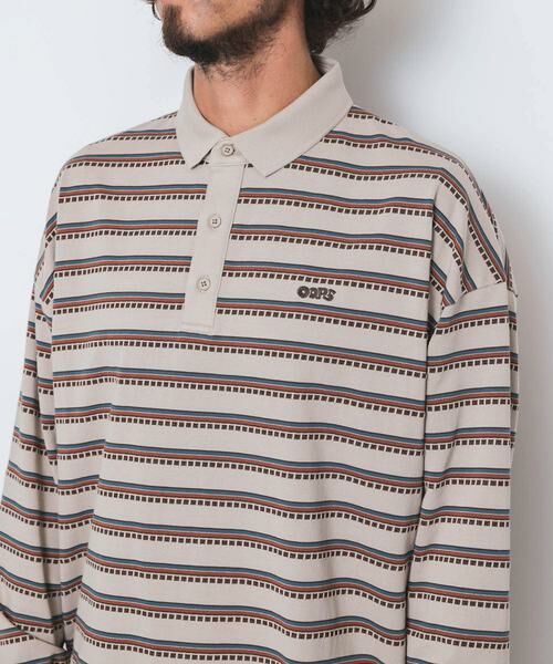 Sonny Label / サニーレーベル Tシャツ | OOPS　レトロボーダーロングTシャツ | 詳細12