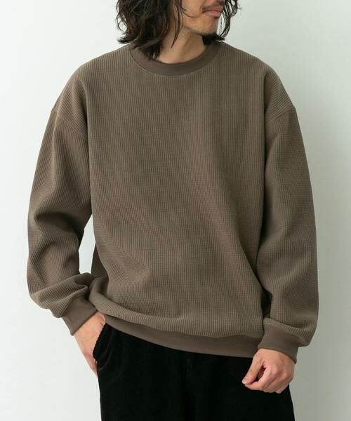 Sonny Label / サニーレーベル Tシャツ | 裏起毛ワッフルリラックスフィットプルオーバー | 詳細10