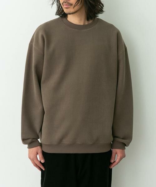 Sonny Label / サニーレーベル Tシャツ | 裏起毛ワッフルリラックスフィットプルオーバー | 詳細14