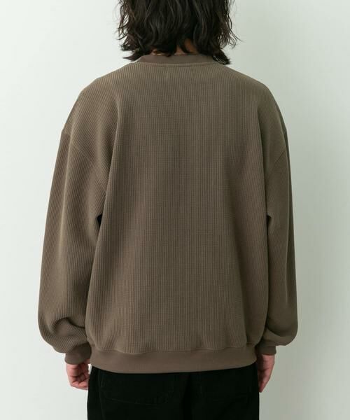 Sonny Label / サニーレーベル Tシャツ | 裏起毛ワッフルリラックスフィットプルオーバー | 詳細16