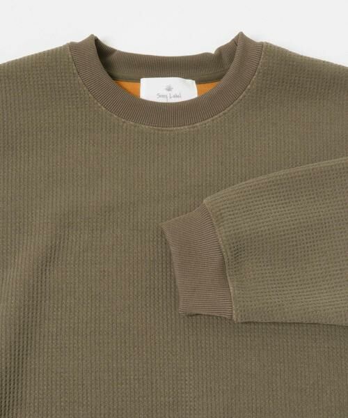 Sonny Label / サニーレーベル Tシャツ | 裏起毛ワッフルリラックスフィットプルオーバー | 詳細18