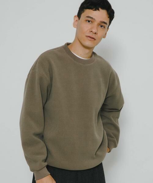 Sonny Label / サニーレーベル Tシャツ | 裏起毛ワッフルリラックスフィットプルオーバー | 詳細2