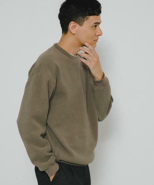 Sonny Label / サニーレーベル Tシャツ | 裏起毛ワッフルリラックスフィットプルオーバー | 詳細4