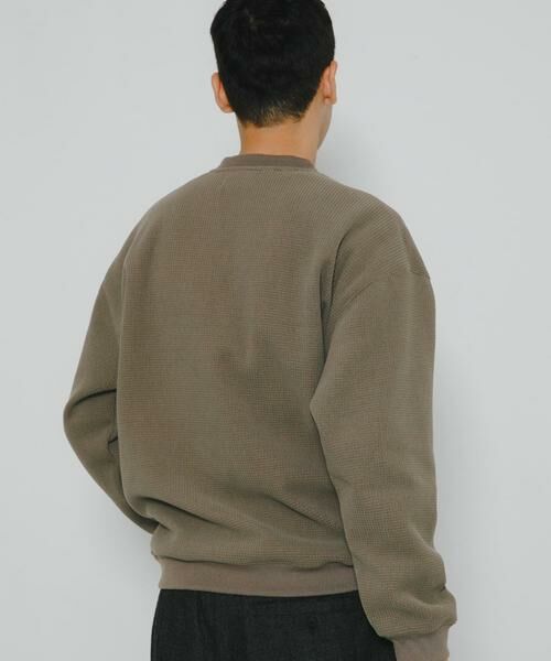 Sonny Label / サニーレーベル Tシャツ | 裏起毛ワッフルリラックスフィットプルオーバー | 詳細5