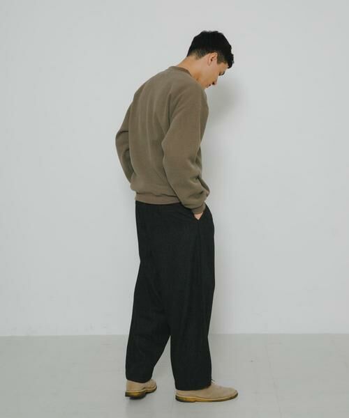 Sonny Label / サニーレーベル Tシャツ | 裏起毛ワッフルリラックスフィットプルオーバー | 詳細8