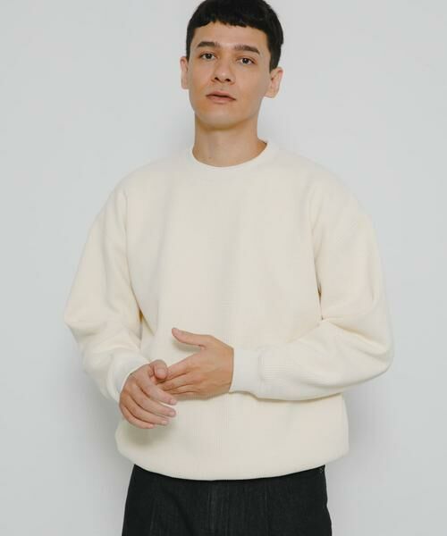 Sonny Label / サニーレーベル Tシャツ | 裏起毛ワッフルリラックスフィットプルオーバー | 詳細21