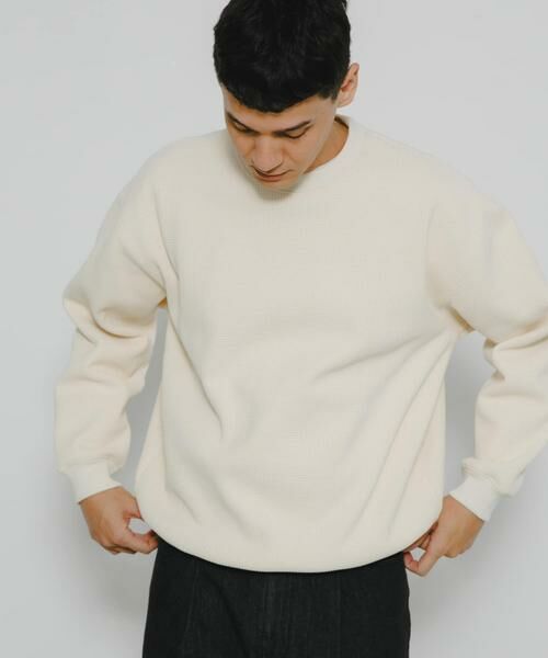 Sonny Label / サニーレーベル Tシャツ | 裏起毛ワッフルリラックスフィットプルオーバー | 詳細22