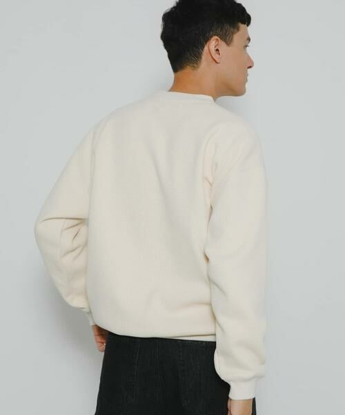 Sonny Label / サニーレーベル Tシャツ | 裏起毛ワッフルリラックスフィットプルオーバー | 詳細23