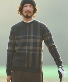 Sonny Label / サニーレーベル ニット・セーター | OOPS　ビッグチェックニット