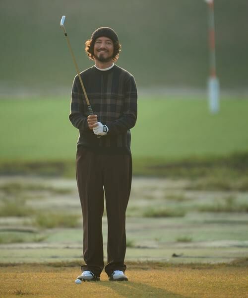 Sonny Label / サニーレーベル ニット・セーター | OOPS　ビッグチェックニット | 詳細4