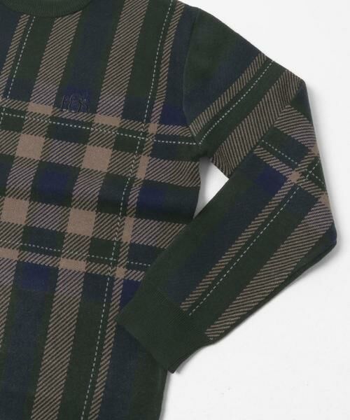 Sonny Label / サニーレーベル ニット・セーター | OOPS　ビッグチェックニット | 詳細6