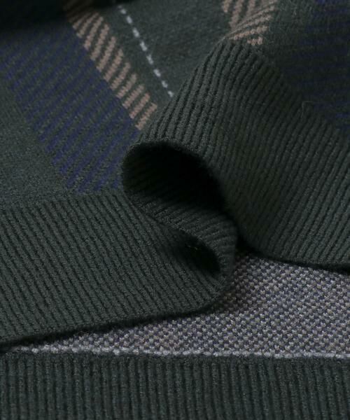 Sonny Label / サニーレーベル ニット・セーター | OOPS　ビッグチェックニット | 詳細8