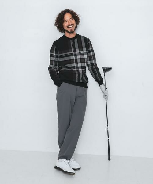 Sonny Label / サニーレーベル ニット・セーター | OOPS　ビッグチェックニット | 詳細12