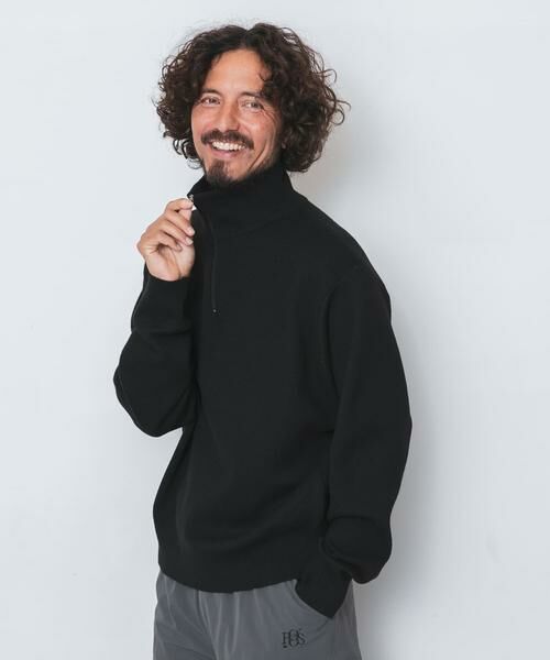 Sonny Label / サニーレーベル ニット・セーター | OOPS　バックBIGロゴニット | 詳細2