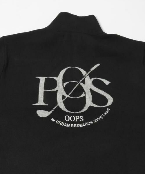 Sonny Label / サニーレーベル ニット・セーター | OOPS　バックBIGロゴニット | 詳細6