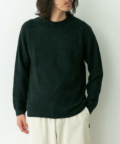 Sonny Label / サニーレーベル ニット・セーター | ウォッシャブルウール混クルーネックニット | 詳細1