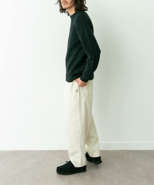 Sonny Label / サニーレーベル ニット・セーター | ウォッシャブルウール混クルーネックニット | 詳細4