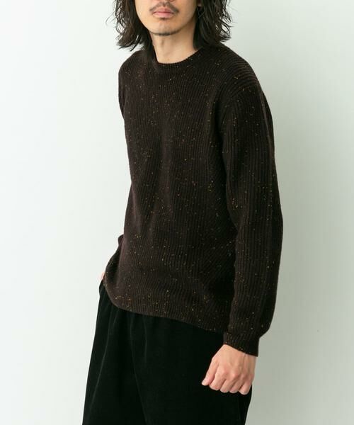 Sonny Label / サニーレーベル ニット・セーター | ウォッシャブルウール混クルーネックニット | 詳細8