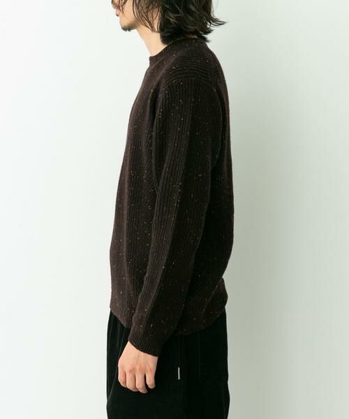 Sonny Label / サニーレーベル ニット・セーター | ウォッシャブルウール混クルーネックニット | 詳細10