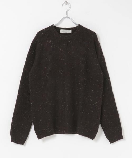Sonny Label / サニーレーベル ニット・セーター | ウォッシャブルウール混クルーネックニット | 詳細13