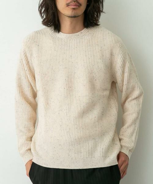 Sonny Label / サニーレーベル ニット・セーター | ウォッシャブルウール混クルーネックニット | 詳細19
