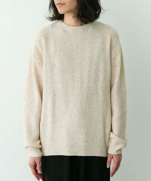 Sonny Label / サニーレーベル ニット・セーター | ウォッシャブルウール混クルーネックニット | 詳細28
