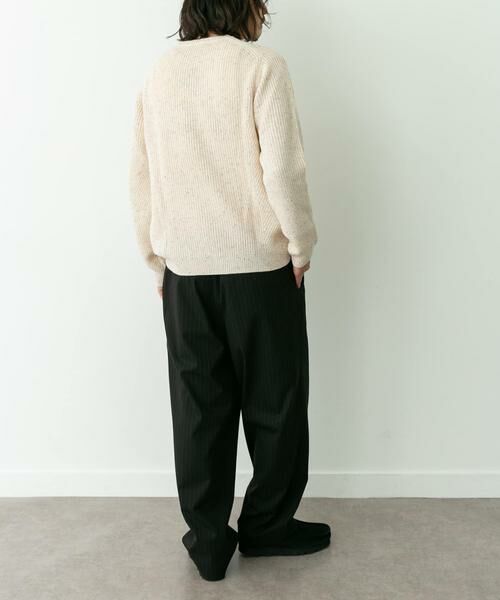 Sonny Label / サニーレーベル ニット・セーター | ウォッシャブルウール混クルーネックニット | 詳細24