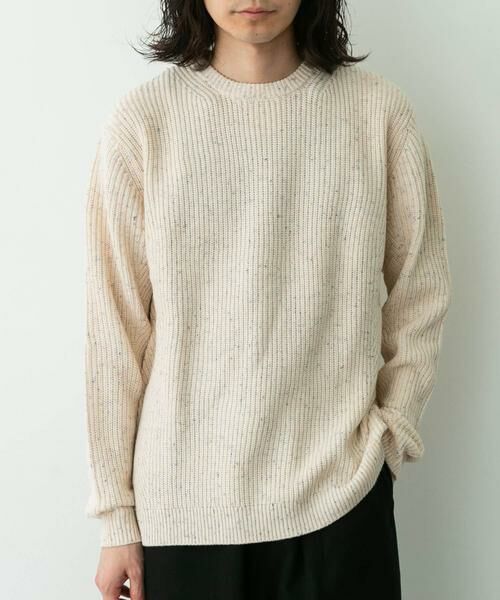 Sonny Label / サニーレーベル ニット・セーター | ウォッシャブルウール混クルーネックニット | 詳細25