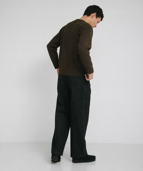 Sonny Label / サニーレーベル ニット・セーター | 抗ピルウォッシャブルクルーネックニット | 詳細5