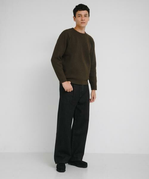 Sonny Label / サニーレーベル ニット・セーター | 抗ピルウォッシャブルクルーネックニット | 詳細6