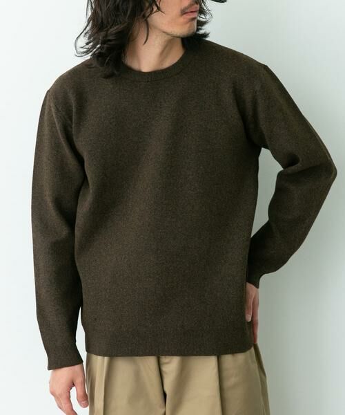 Sonny Label / サニーレーベル ニット・セーター | 抗ピルウォッシャブルクルーネックニット | 詳細8